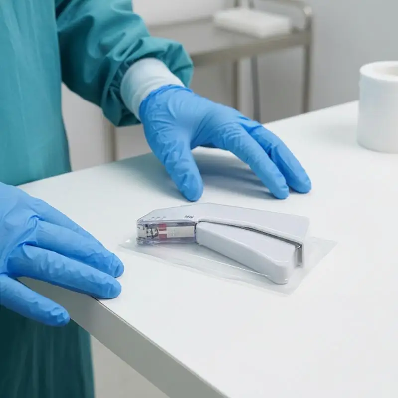 Sterile Skin Stapler 35 Wide Preloaded Staples Vet and  First Aid Use