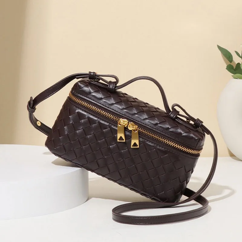 

fashion boxed ladies handbag quilted chain diamond pattern ladies messenger bag high quality PU material ladies small bag