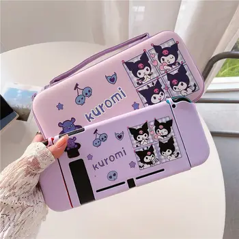 MINISO Sanrio Kuromi 適用於 Nintendo Switch 的保護殼分離式外殼,適用於 Nintendo Switch 遊戲機,TPU 材質。 8 最佳銷售 kuromi 任天堂 Switch 保護殼 - №3