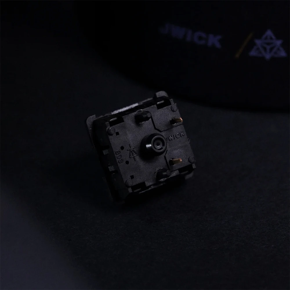 Vertex Estúdio Linear Switches, Factory-Lubed Versão com frascos, DIY teclado mecânico, Jwick, V1