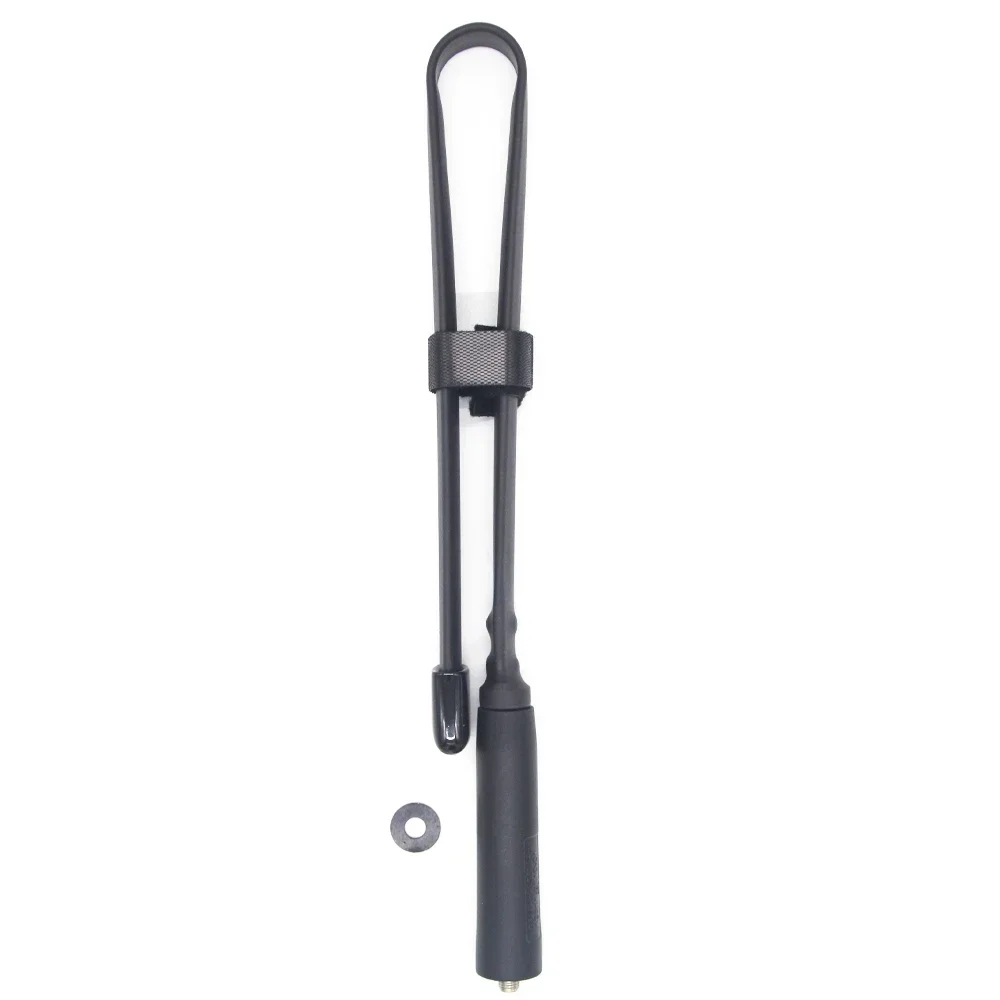 48cm Antenna Foldable SMA Male Dual Band For YAESU ICOM TYT walkie talkie