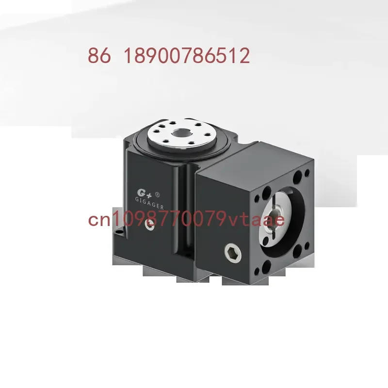

G+ GSA45 for 100W Servo Motor Small Right Angle Speed Reducer Hollow Rotary Table 90 Degree Gearbox 1:8 Gear Ratio 3N.m