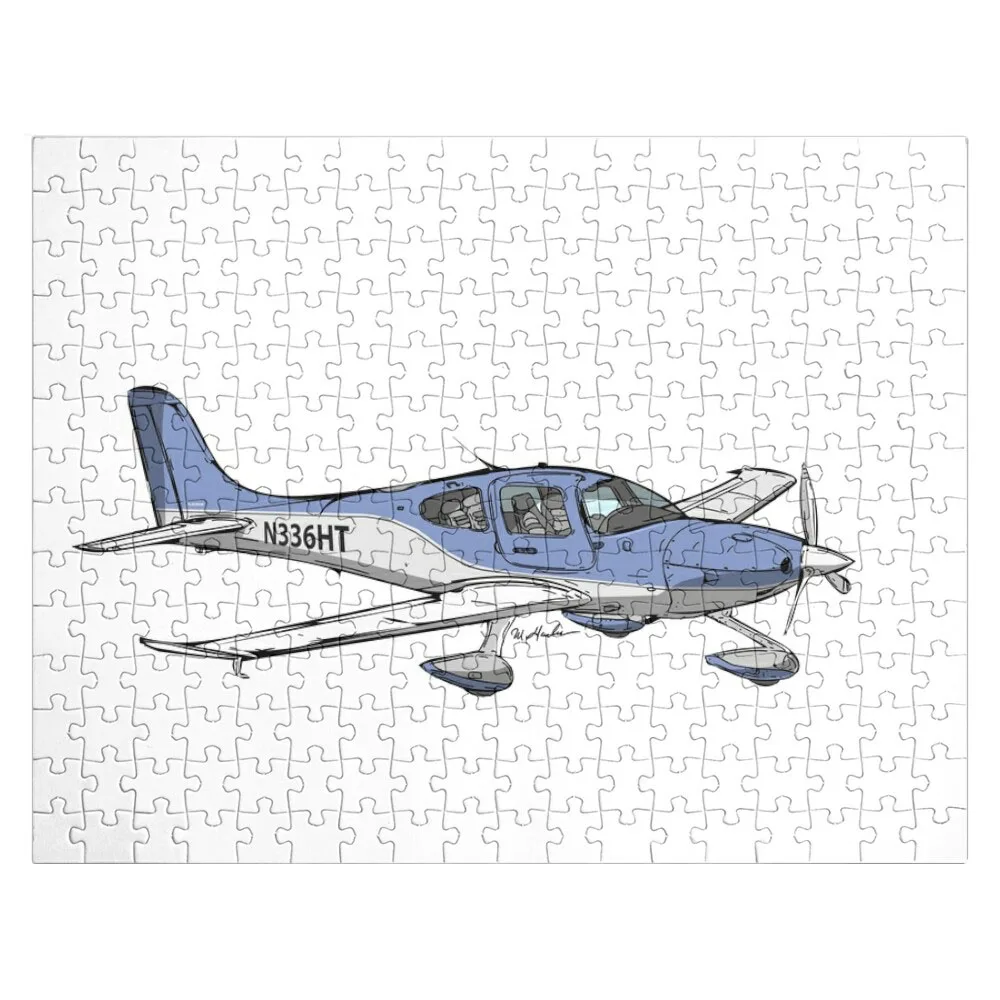 Cirrus SR-22 N336HT Jigsaw Puzzle Customized Puzzles For Kids Iq Puzzle