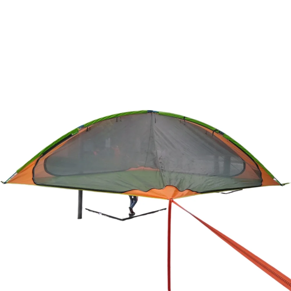 Outdoor triangular sky tent, hammock