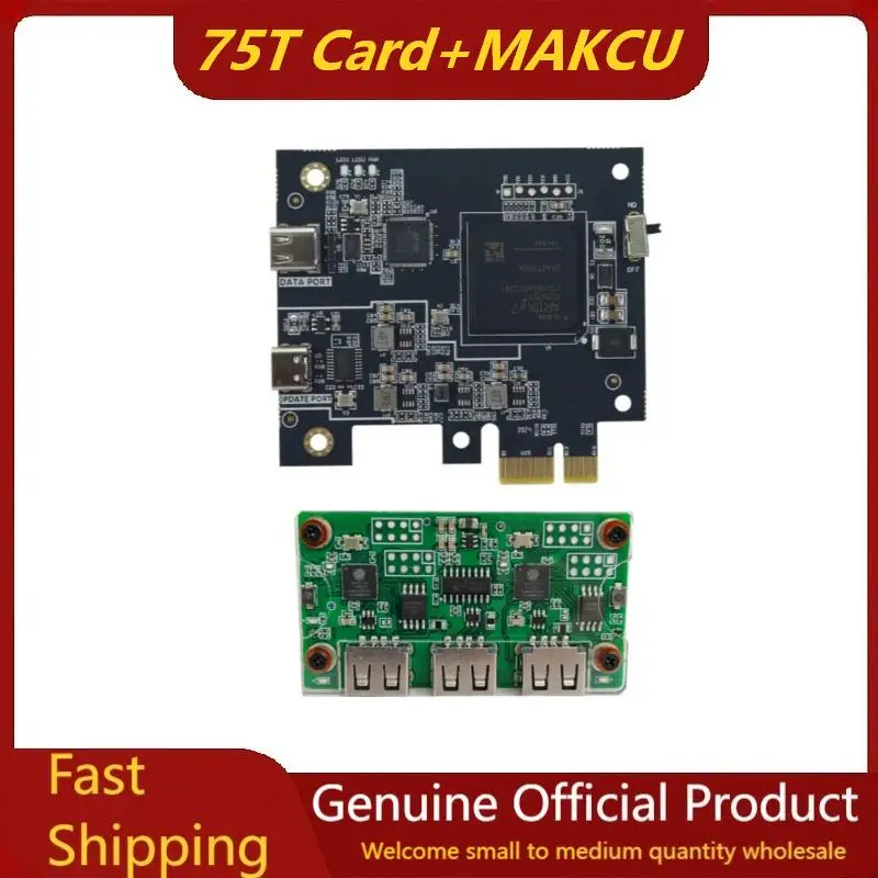 Cap DMA 75t Card/ FPGA DMA board Cap 75T DMA Card Direct Memory Access + MAKCU arduino Development Boards ESP32-S3
