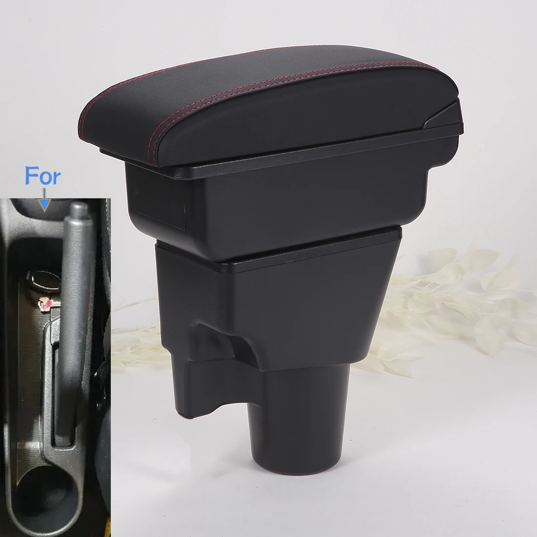 For Kia Picanto Armrest Box For Kia Picanto 3X-Line Car Armrest interior details Retrofit parts Car Accessories Storage box