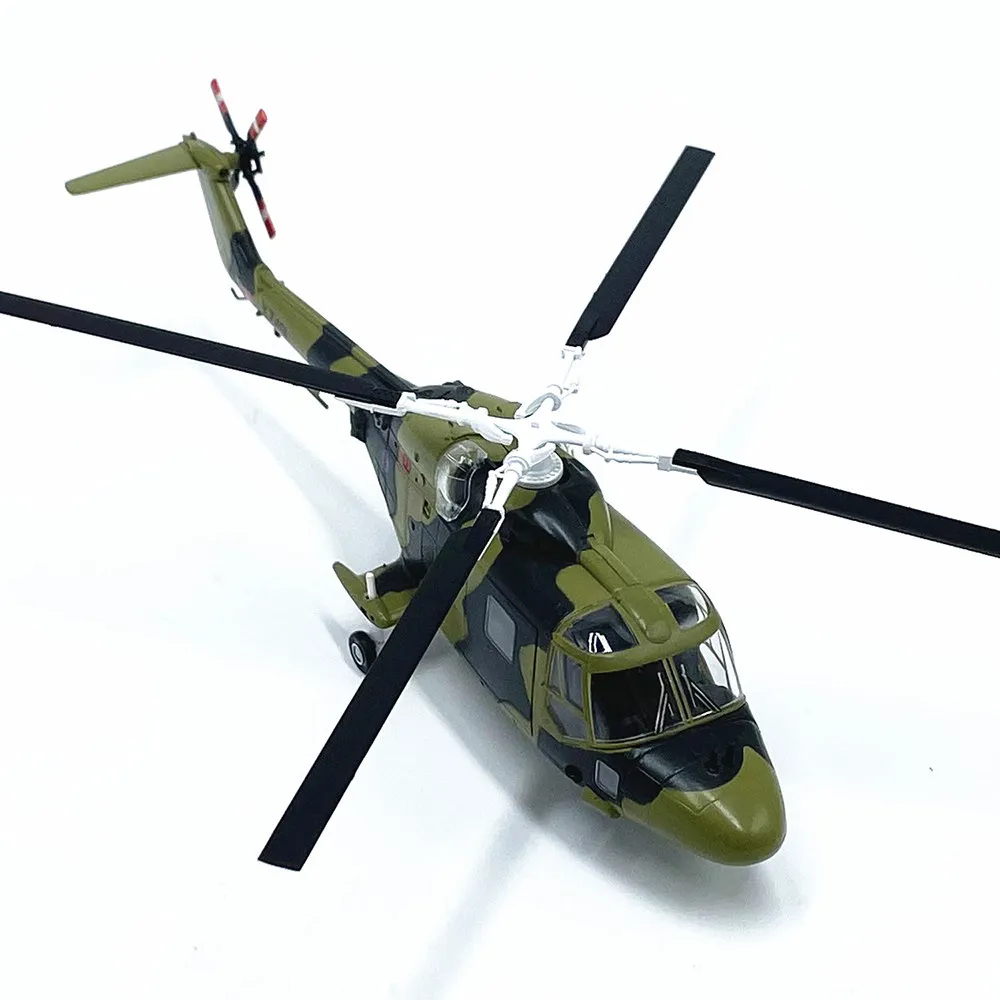 1:72 Scale British Royal Navy HAS2 Helicopter Plastic Finished Airplane Models Static Decoration Souvenir Plane For Adult Gifts