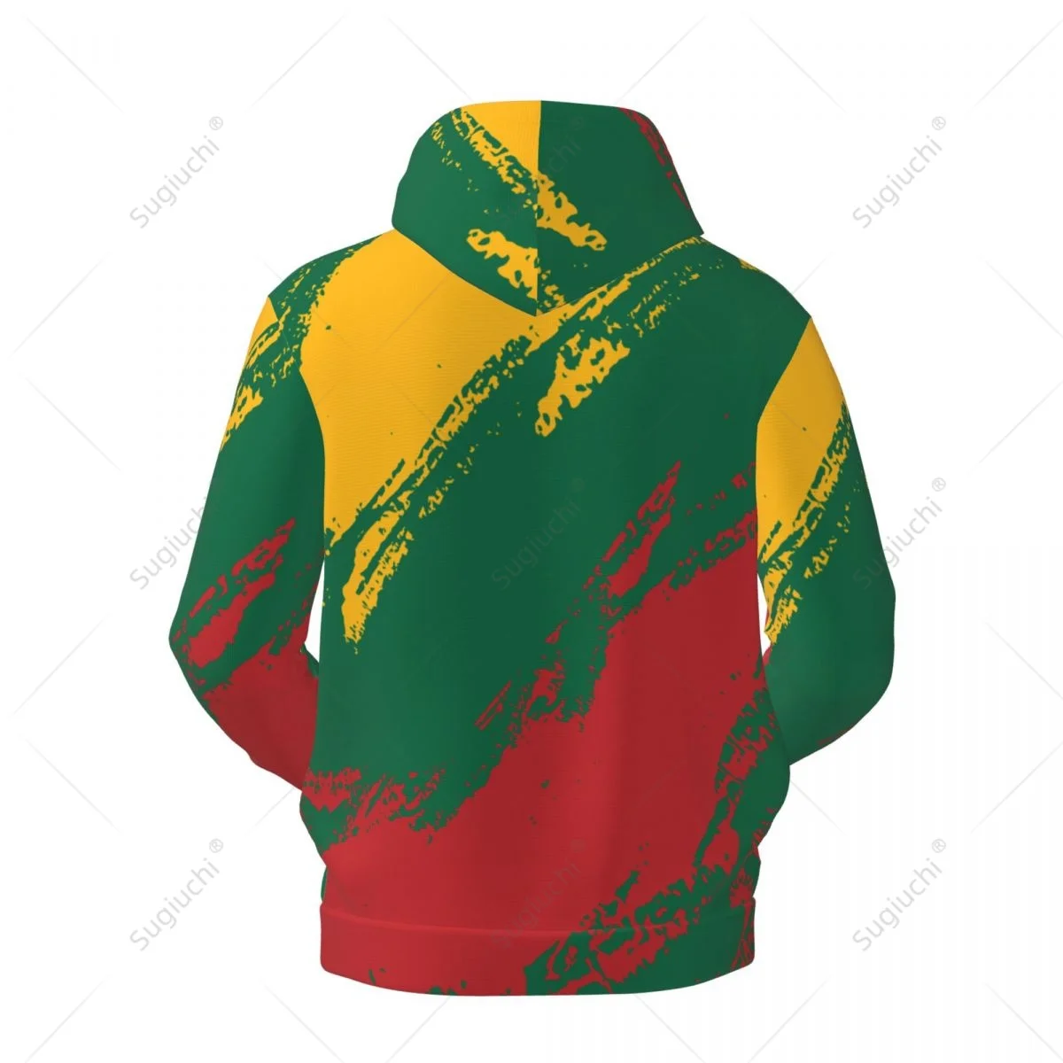 Unisex Lithuania Flag Color Hoodie 3D Men Women Harajuku Sweatshirt Pullover Hoodies Polyester Casual