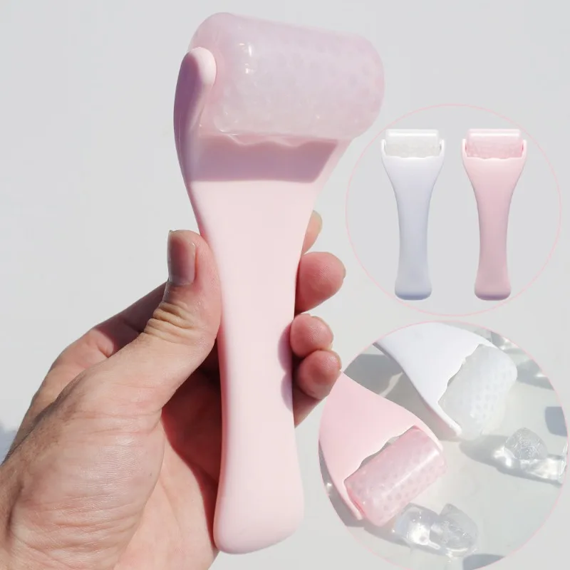 

New PE Gel Ice Roller Facial Beauty Instrument Cold Compress Face Massage Tool for Skin Tightening And Anti-Inflammation