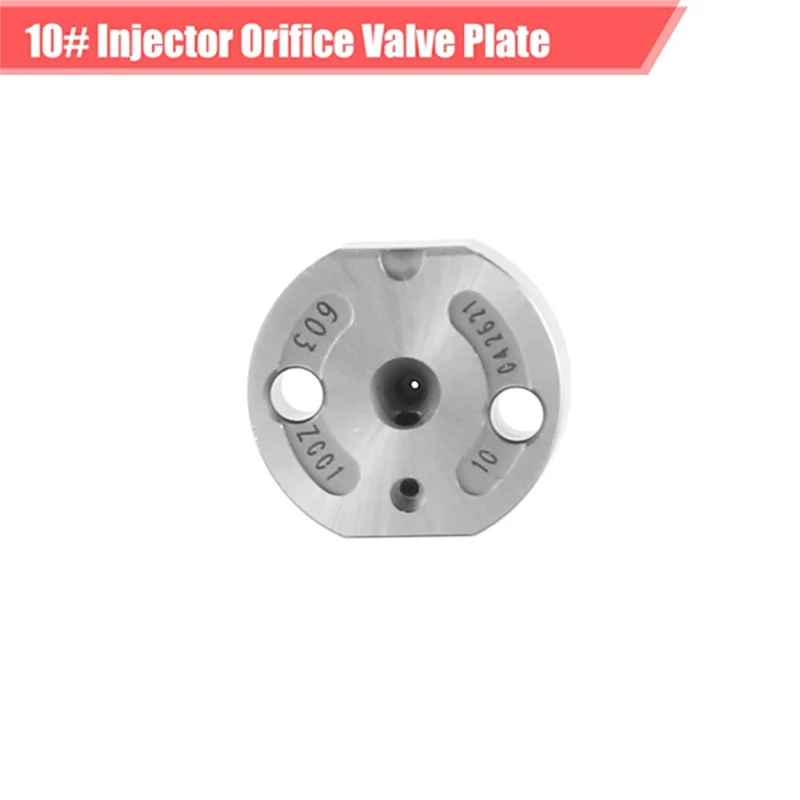 

Lasting New 10 For Injector Diesel Fuel For Injector Orifice Control Valve Plate 3 Pieces Set