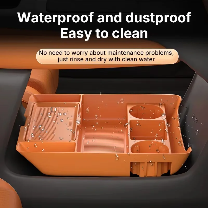 For Buick Electra Encasa 2026 Center Console Lower Storage & Eyewear Box, Car Organizer Tray Interior Upgrade Accessory ZhiJing