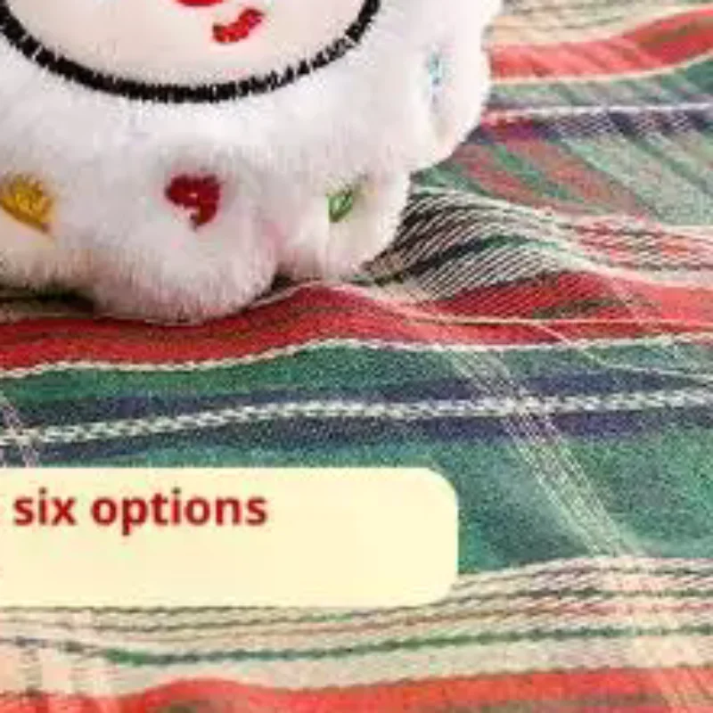 

Cute Cartoon Christmas Plush Keychain Kawaii Snowman Christmas Tree Doll Toys Charm Backpack Bag Pendant Accessories Gifts