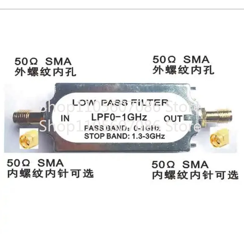 For LC Low-Pass Filter,  BandPass Filter, SMA Filter, Professional Frequency Band Customization