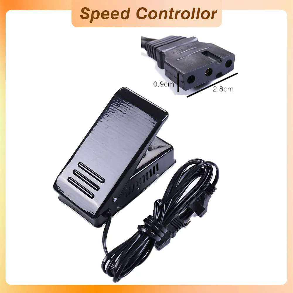 Foot Pedal Speed Controller Adjustor Control Universal Household Sewing Machine Accessories Power Cord Maquina Coser