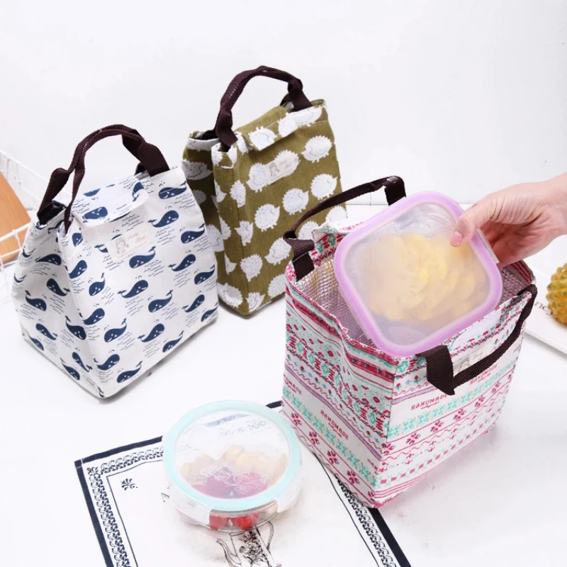 2026 Fresh Insulated Lunch Bag Portable Thermal & Cooler Bag Hot Selling Lunch Box Picnic Storage Bag