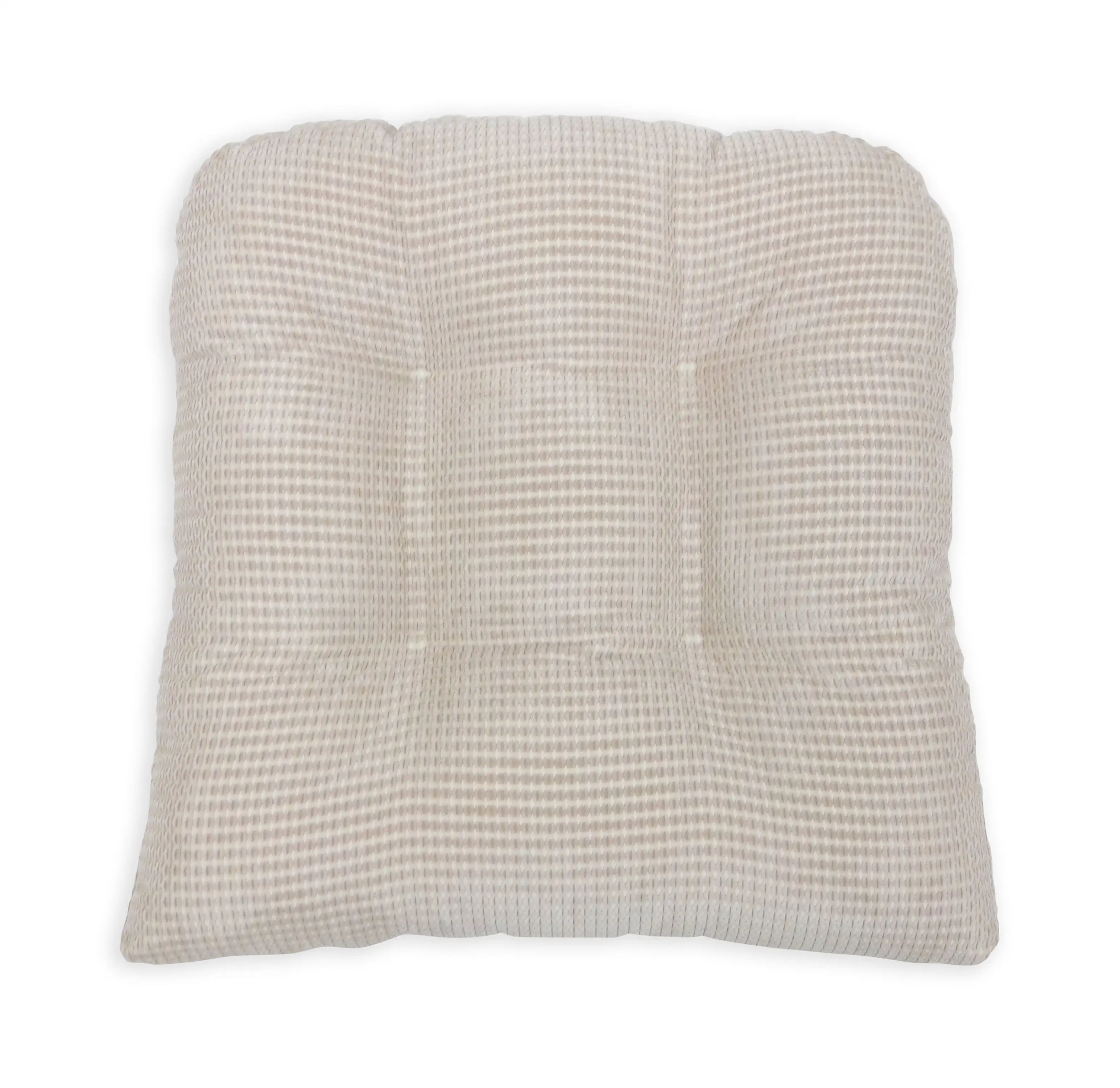 Set of Two (2) Chair Cushions Memory Foam Material Memory Foam Features Tufted Dimensions 16.00 x 16.00 x 3.00 Inches