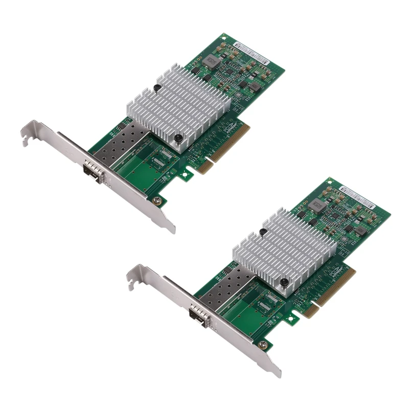 

2X 10Gb PCI-E NIC Network Card 82599EN Chipset For X520-DA1 Converged Network Adapter(NIC) Single SFP + Port