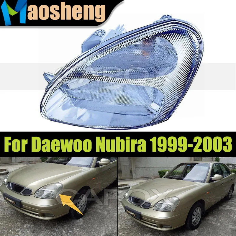 Car Front Bumper Headlight Headlamp For Chevrolet Daewoo Nubira 1999-2003 Head Light Head Lamp