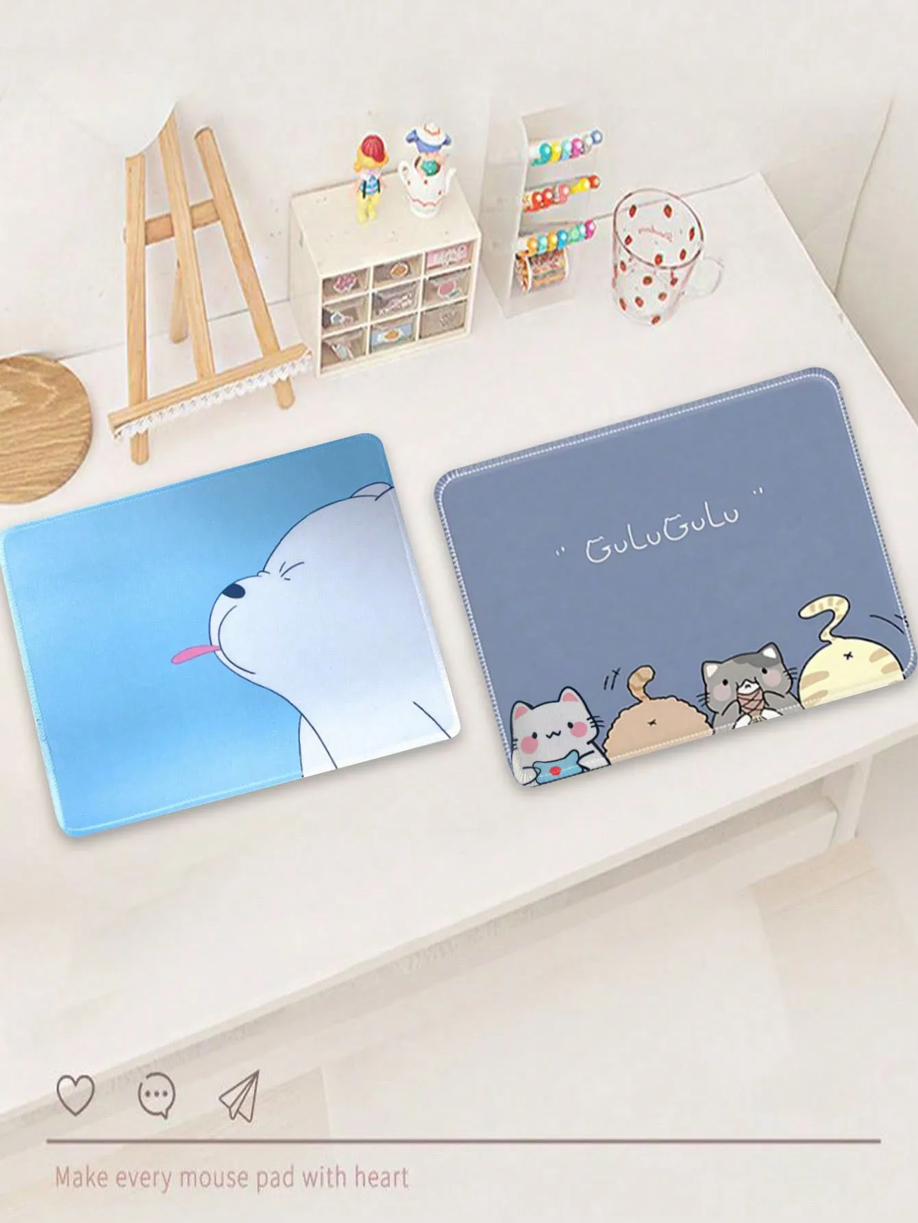 Esports game computer desktop mouse pad, suitable for desktop/laptop computers, mouse pad