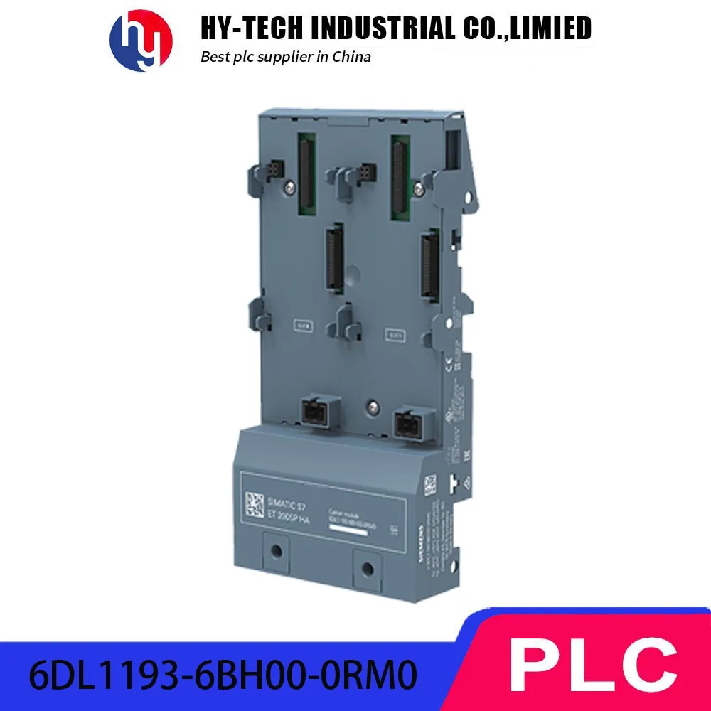 

Hy-Tech ET200SP HA Redundant Carrier Module w/ Dual Interface Slots & Server Module for PLC/PAC Systems 6DL1193-6BH00-0RM0