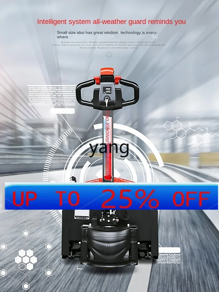 

LHH Electric Forklift Small Diamond Full Hydraulic Truck Battery Pallet Truck