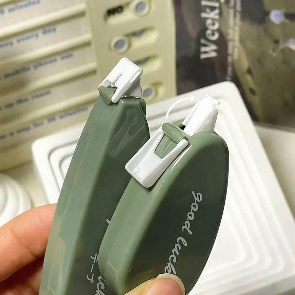 Aesthetic Correction Tape Creative Minimalist Design Smooth Correction Tool School Office Supplies Silent Writing Helper Kit
