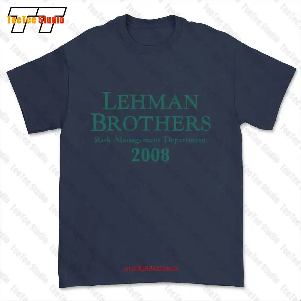 Lehman Brothers Risk Management Department T-shirt Tee OH34