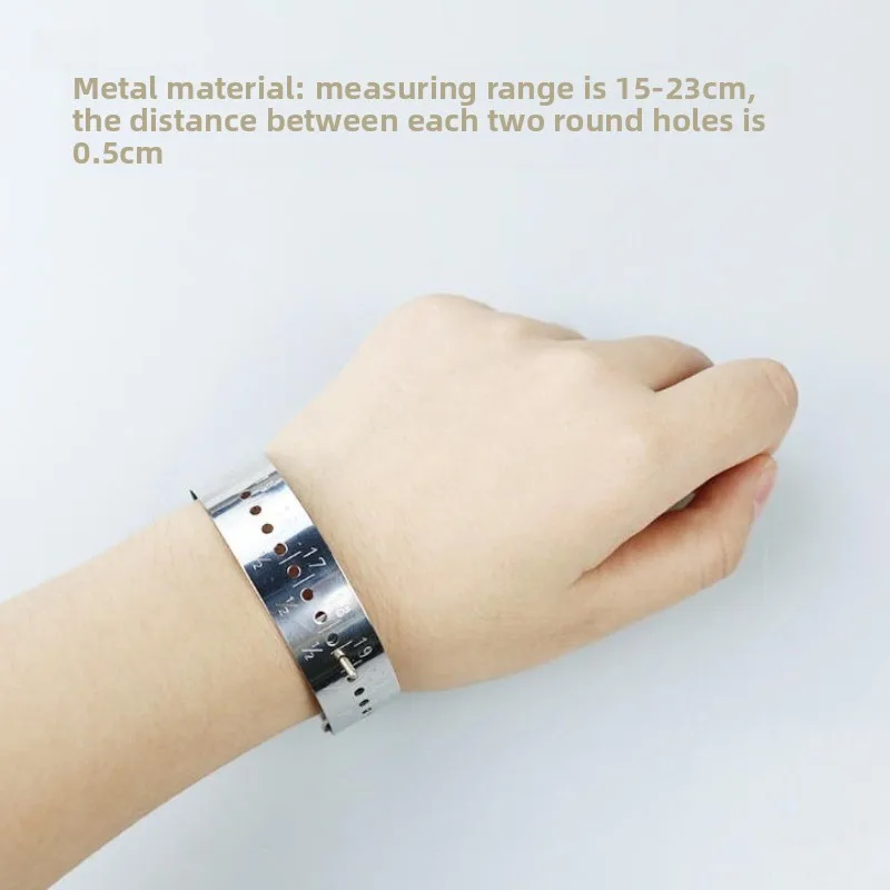 

Professional Metal Wrist Bracelet Measuring Ruler for Jewelry Making Craft DIY Accurate Bracelet Sizer Tool Wrist Size Measure