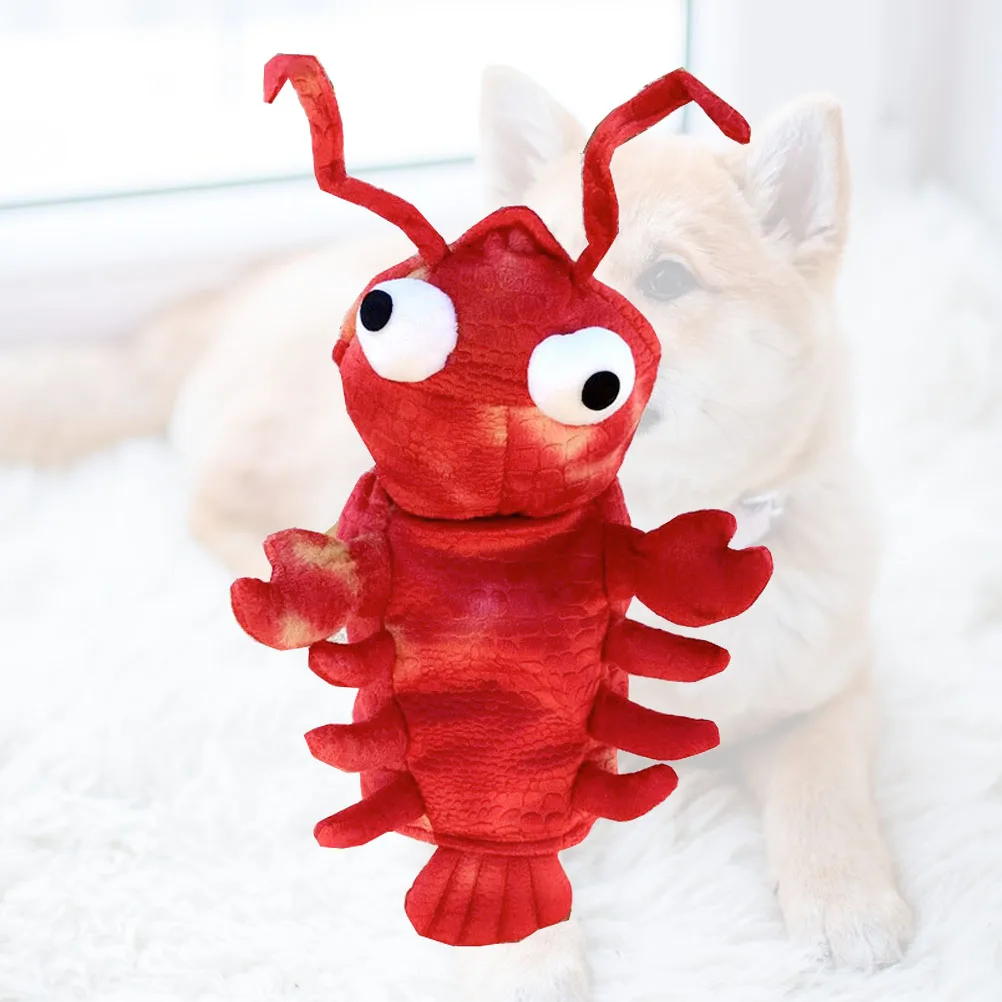 

Pet Lobster Dress Halloween Costumes Dog Cosplay ing Clothes Cotton Pets for Large Dogs