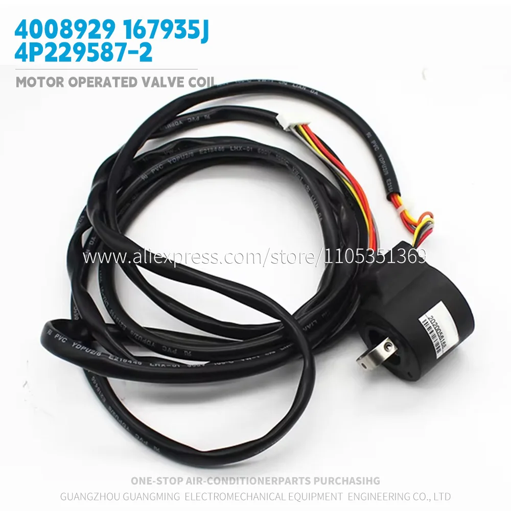 Motor Operated Valve Coil 4008929 167935J 4P229587-2 For Daikin VRV Outdoor Unit RXS100KVMA RXS71LAVMA New and Original