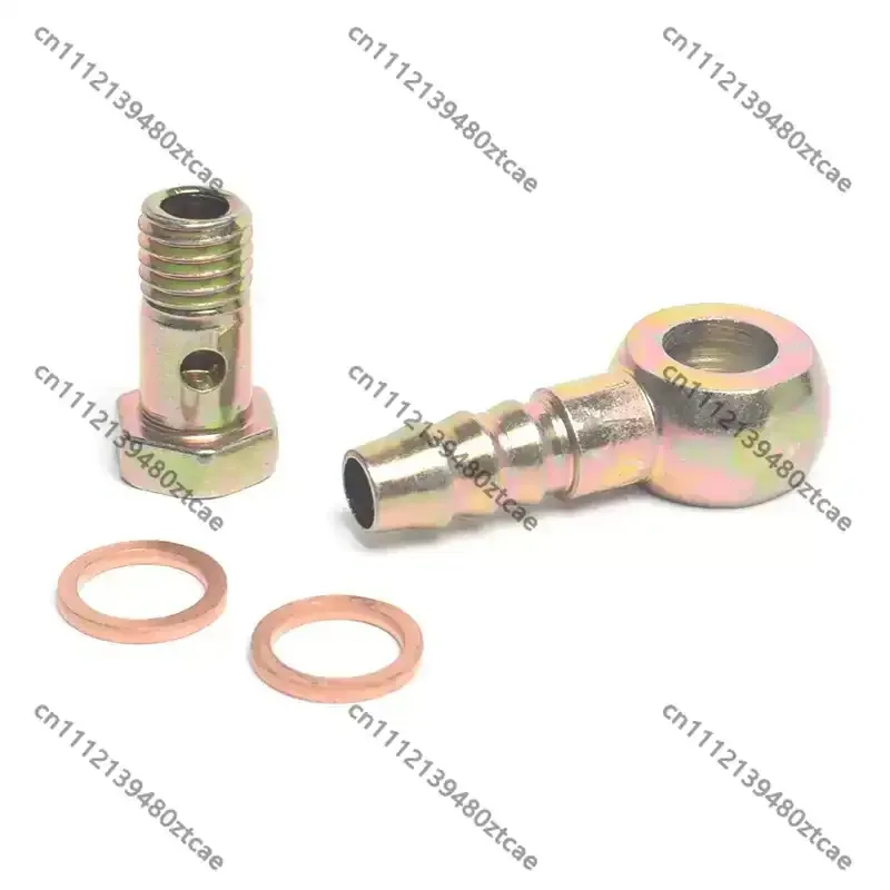 Auto Modification Barbed Hose Connector, Pagoda Type Barb Joint for Oil Pipe Tubing Replacement Accessory