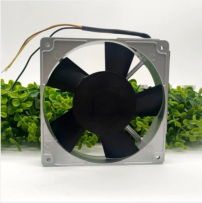 109S485 12025 100V 0.16/0.14A Three wire aluminum frame AC cooling fan 12CM