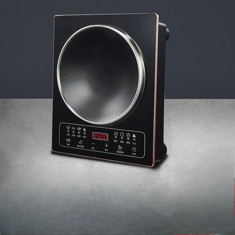 

Household induction cooker integrated multi-function power-saving stir-frying energy-saving stove