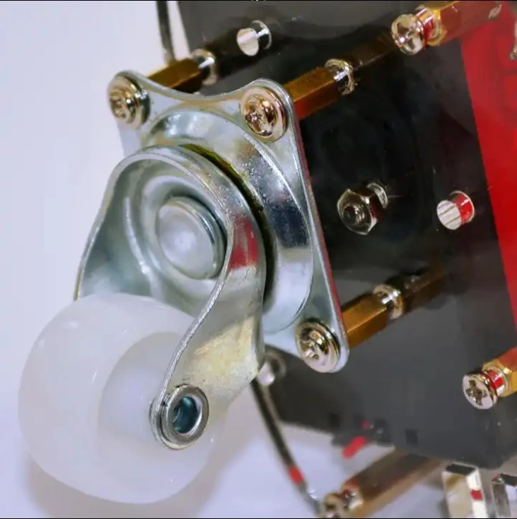 Feetech OEM/ODM Roda Universal Logam untuk Robot Mobil Pintar Kit Mobil Robot DIY Robot Mobil DIY