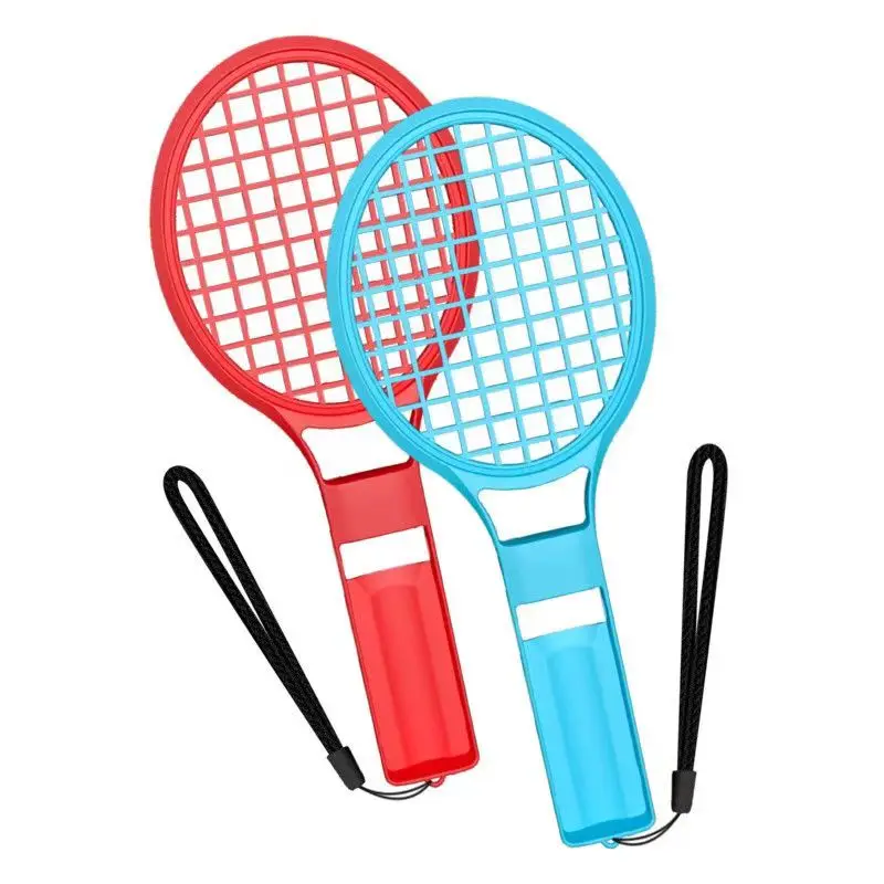 

For Nintendo Switch Tennis Racket Controller Motion Sensing Two Player Sports Tennis Game For Switch Joycon Controller