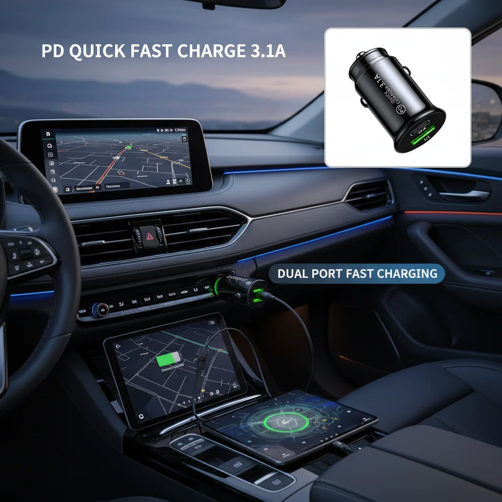 3.1A Fast Charging …