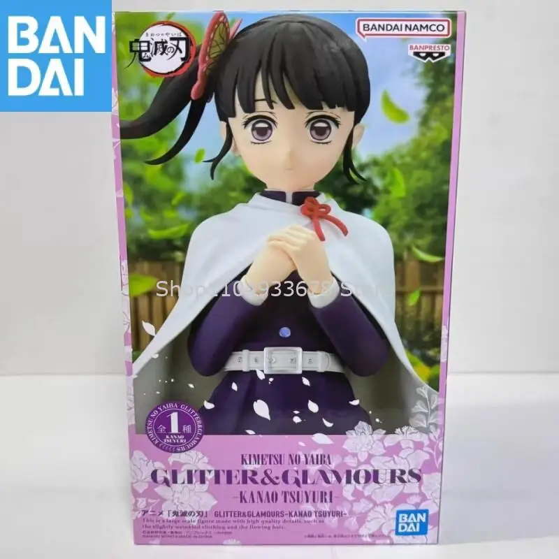 

Bandai Banpresto Demon Slayer: Kimetsu No Yaiba Glitter & Glamours Kanao Tsuyuri Подлинная фигурка Модель Коллекционная фигурка Игрушки Подарок