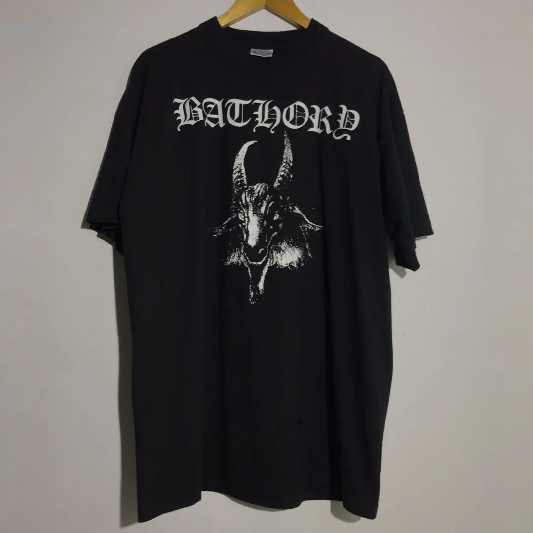 Vintage Bathory Band 2001 Black T Shirt Fans Music All Size