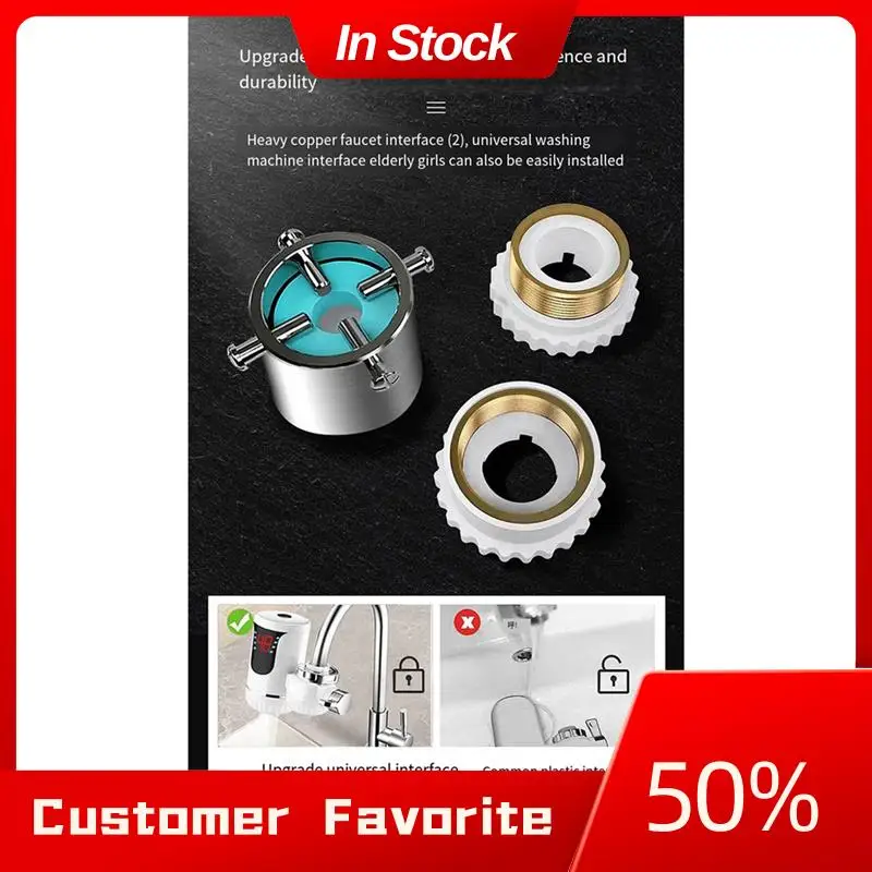 AT03 Top Easy Installation Fast Heating Mixing Faucet Instant Electric Water Heater Faucet Heater With Digital Display EU-Plug D