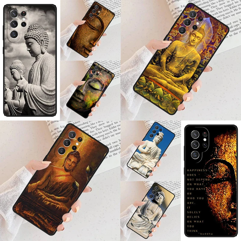 Colorful Buddha Cell Phone Case for Samsung Galaxy S26 Ultra S25 S24 S23 S22 S21 S20 Note10 Cover