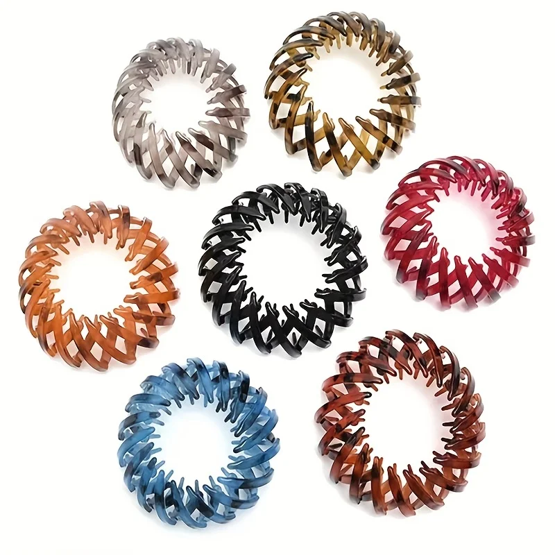 Bird's Nest Plastic ponytail buckle Bun aid Bird's Nest Hair Claw Women's scrunchie