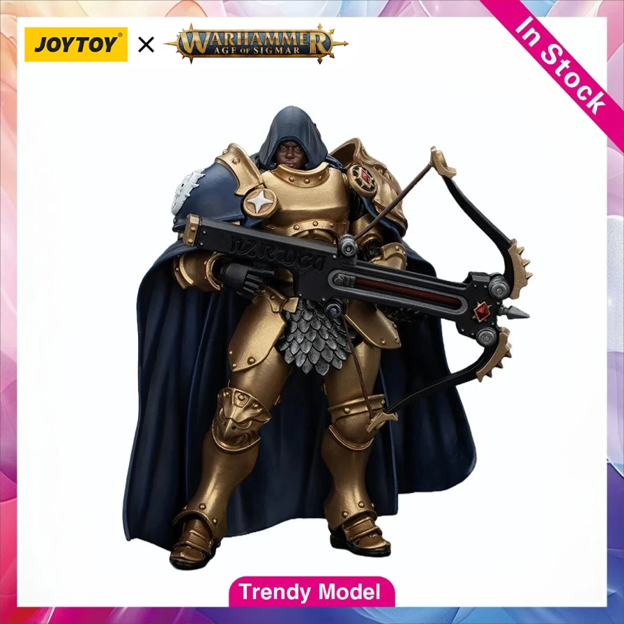 

【TM】In Stock JOYTOY Warhammer 40K Stormcast Eternals The Blacktalons Shakana Goldenblade 1/18 Action Figure Model Toys Gifts