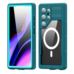 New IP68 Real Military Waterproof Case For Samsung S26 S24 S25Ultra Swim Diving Underwater Outdoor Full Sealed Protective Cover