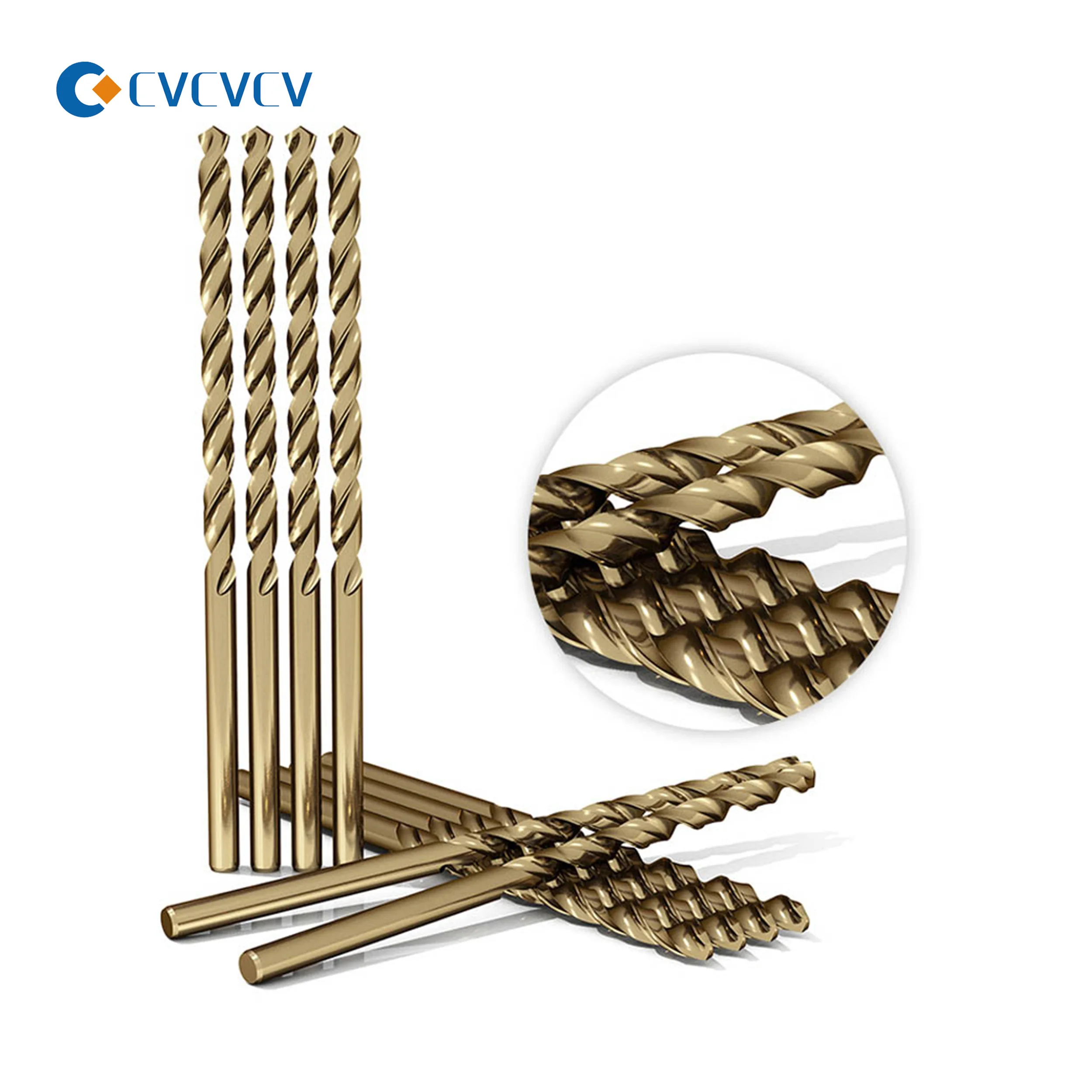 Trapano elicoidale M35 allungato contenente cobalto ad alta durezza 200mm speciale per trapano a foro profondo in acciaio inossidabile per legno metallico 2.5-10mm