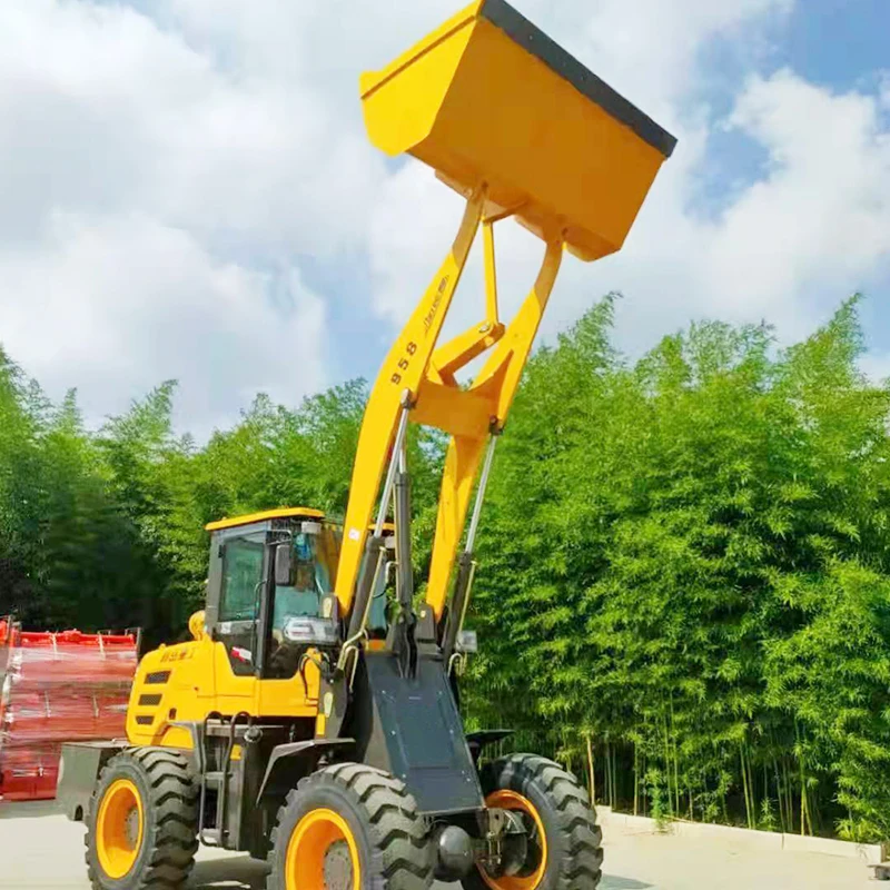 YG tractor front end loader mini skid steer loader 1200kg