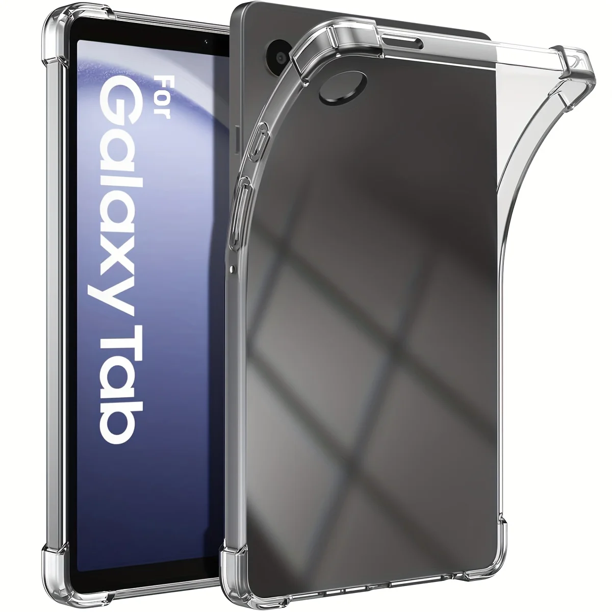 Clear Case for Samsung Tab A9 A11 8.7 2025 A11 Plus S10 FE A8 S6 Lite 10.4 S10 Plus S7 S9 FE Plus Shockproof Protective Cover