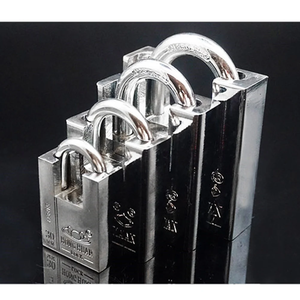 

30mm Steel Padlock Durable Lock Box for House Key Anti Theft Design Long Service Security Safe Deposit Hardware
