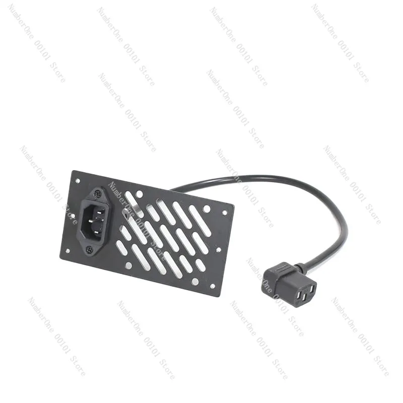 ATX/SFX Power Shield for Desktop Computer Case, Power Extension Line Positioning Device, Side Mount Position Shift, Durable DIY