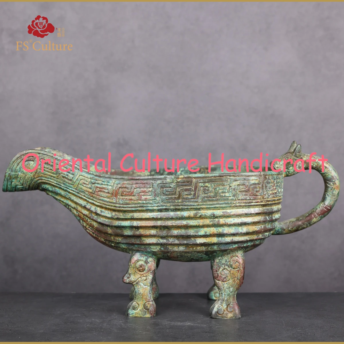 Chinese Western Zhou Dynasty Bronzes, Yi, Royal Supplies, Exquisite Handicrafts, Home Ornaments, Suitable For Collection