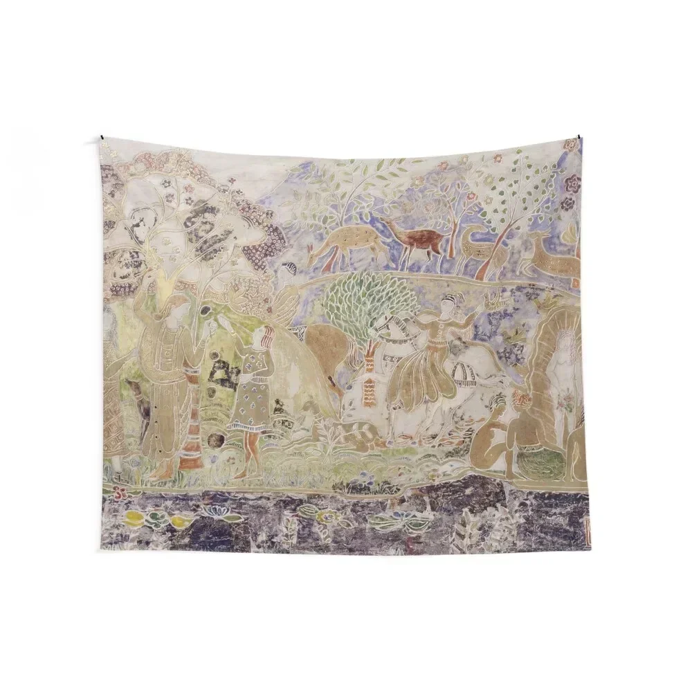 Charles Prendergast. Figures and Deer, c.1917. Tapestry Decoration For Rooms Decoration Bedroom Tapestry